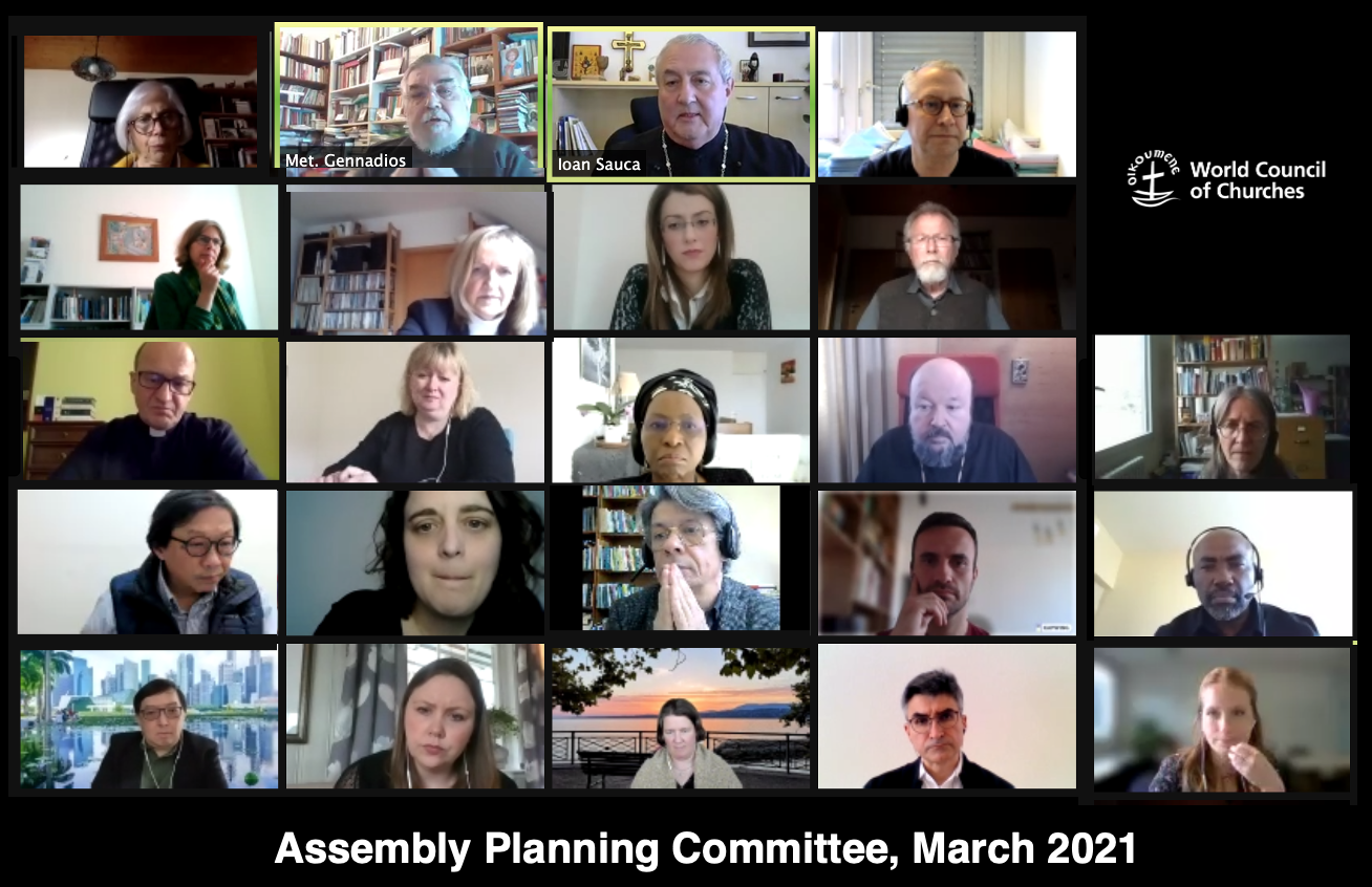 WCC assembly planning committee meeting online