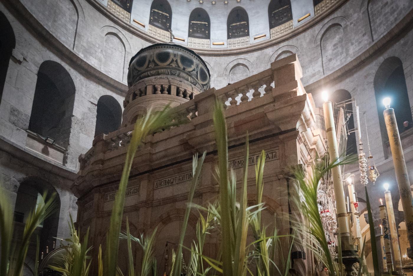Tomb in the Church of the Holy Sepulchre, Jerusalem, 2019