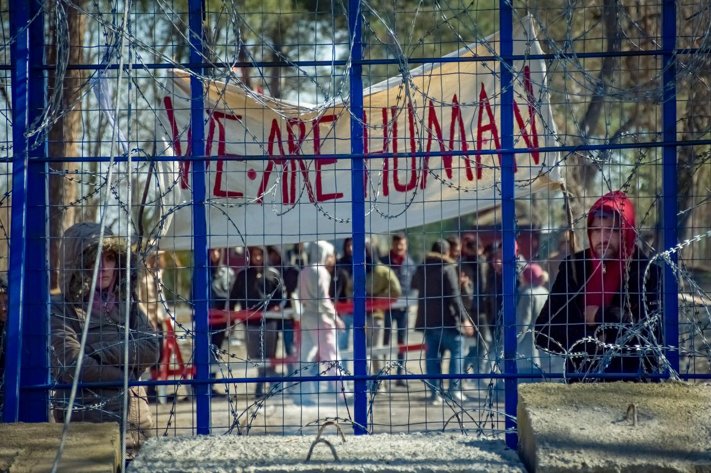 Refugees in the Greek-Turkish borders