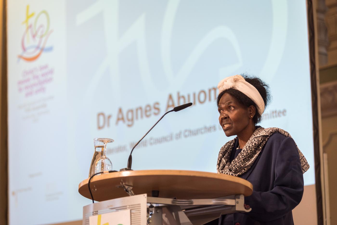 WCC moderator Dr Agnes Abuom, Photo: Albin Hillert/WCC