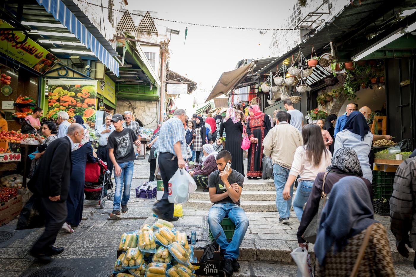 Daily life in the Old City, Jerusalem, Photo: Albin Hillert/WCC