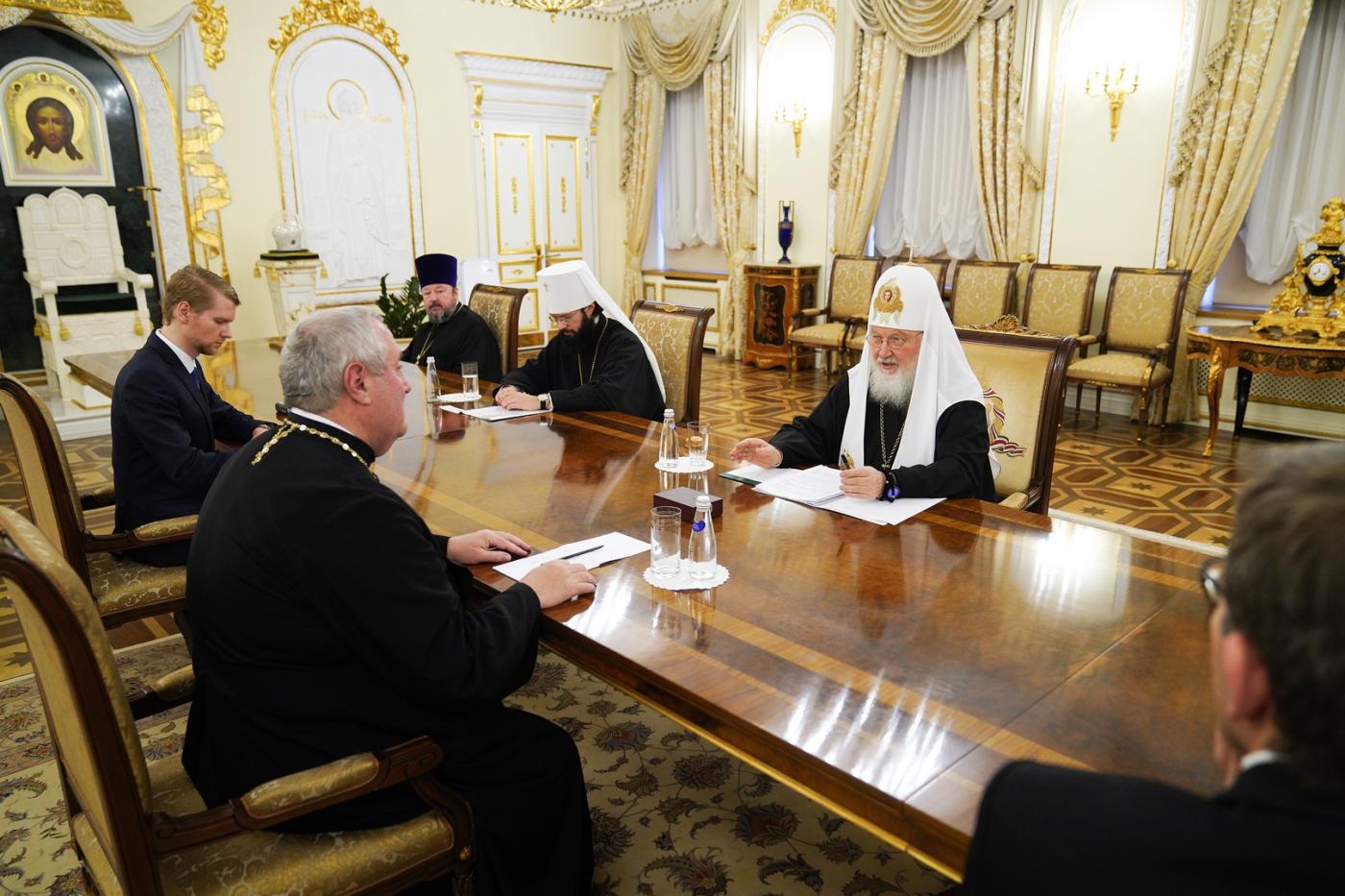 WCC delegation meets patriarch Kirill