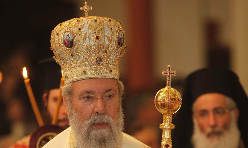 Archbishop Chrysostomos II, head of the Church of Cyprus 