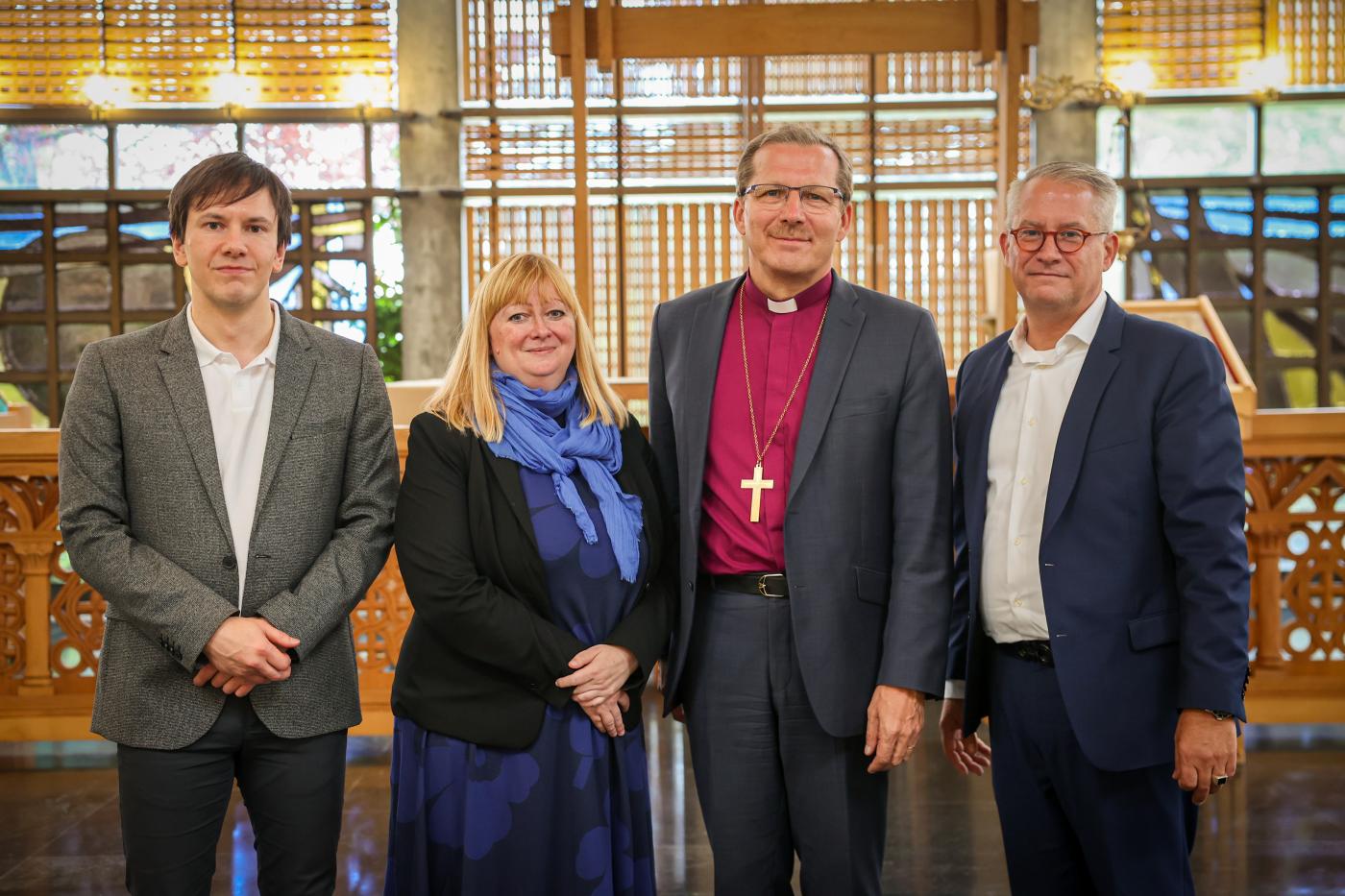 Bishop Dr Jukka Keskitalo visits WCC