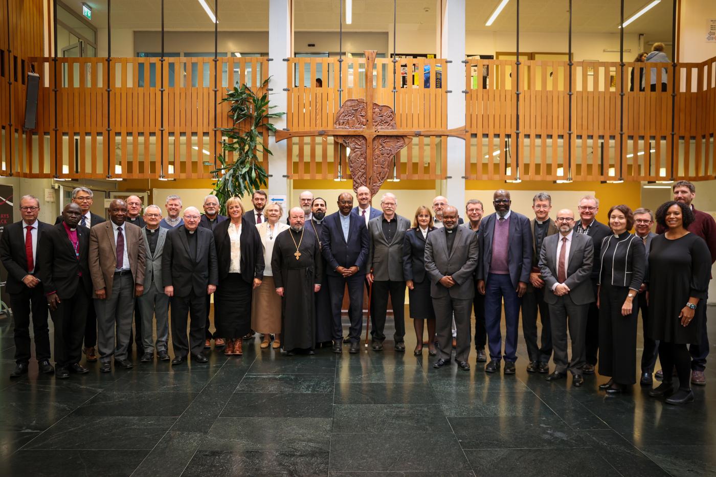 Group photo in the Ecumenical centre