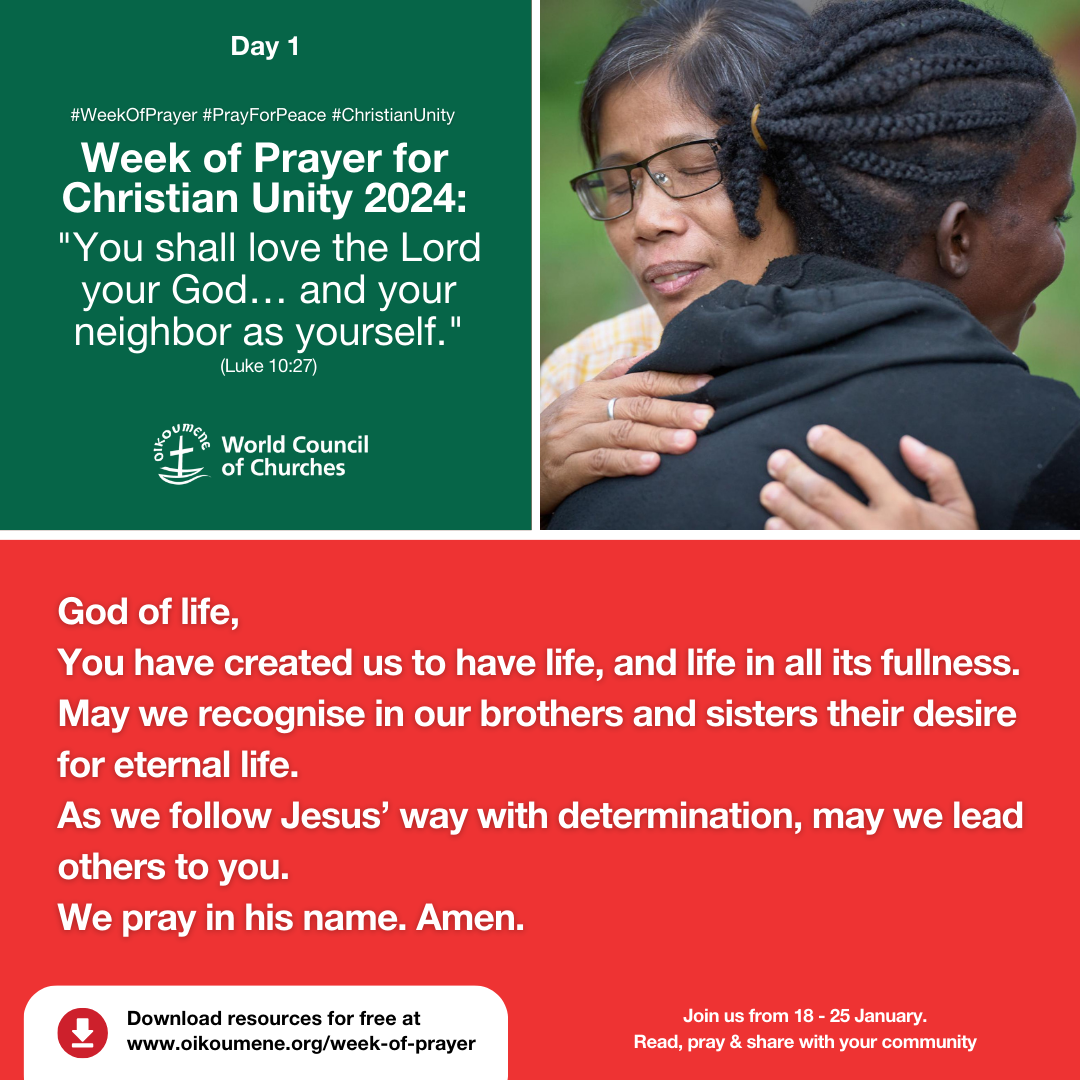 Week of Prayer 2024 | Social media cards