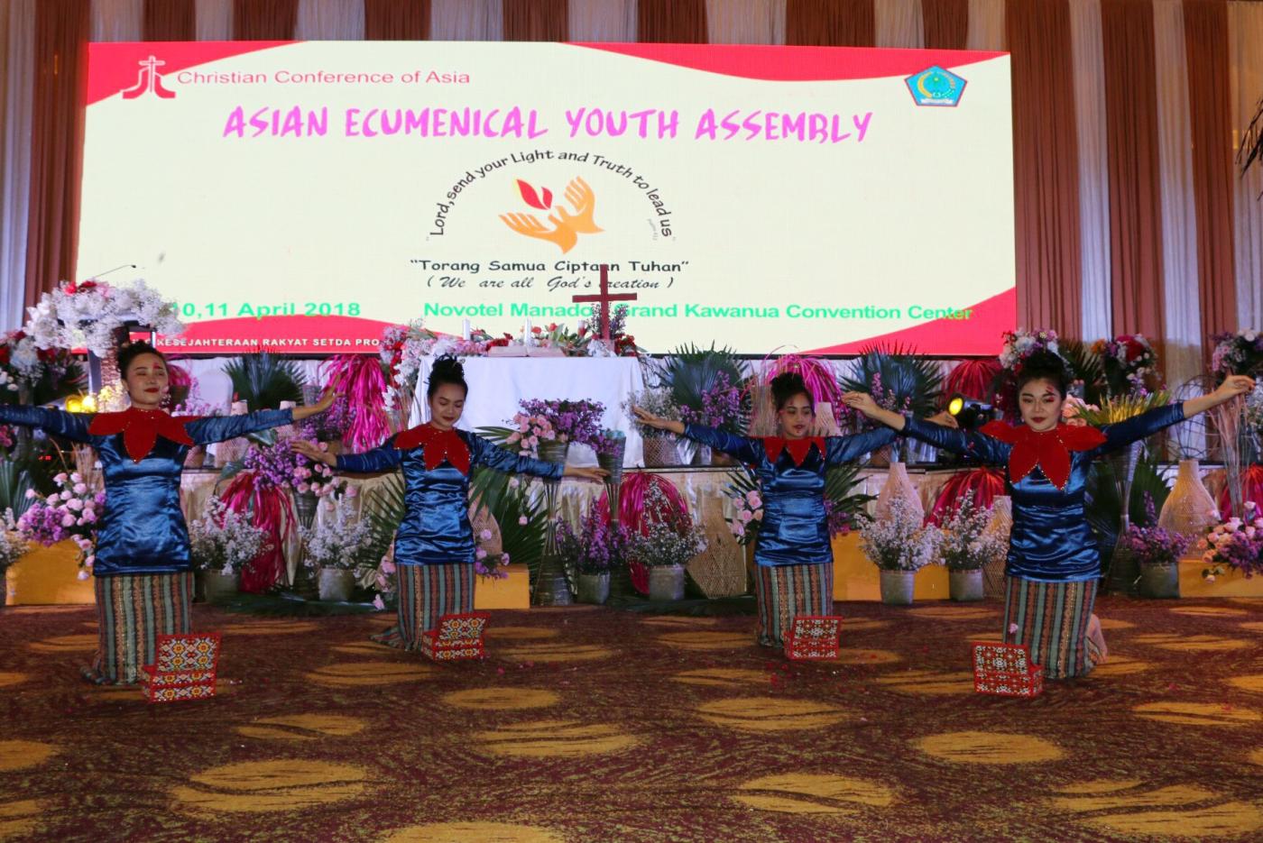 Asian Ecumenical Youth Assembly in Manado, Indonesia. Photo: Jeba Singh Samuvel/CCA