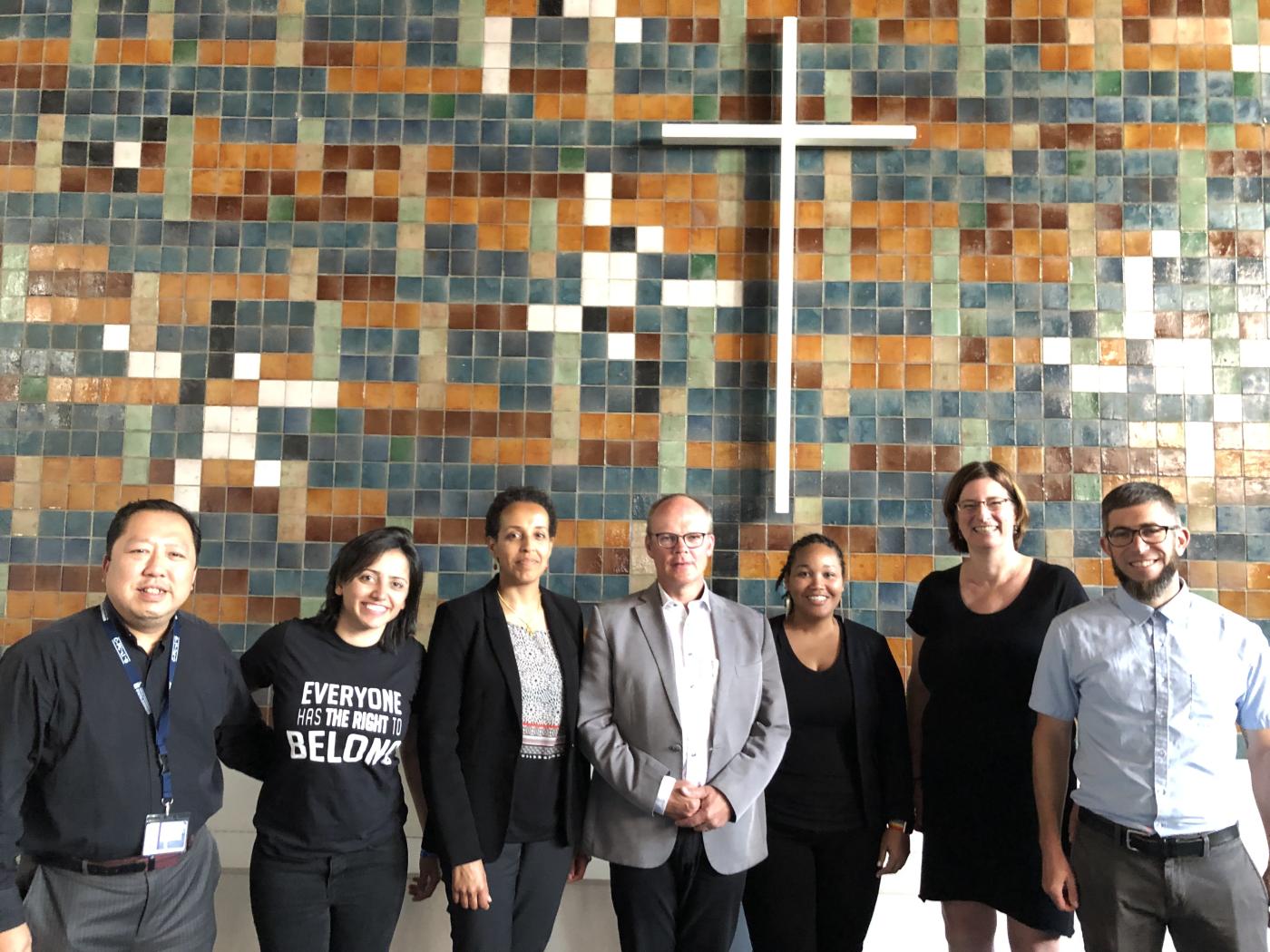 Members of the ecumenical delegation to the World Conference on Statelessness. Photo: WCC
