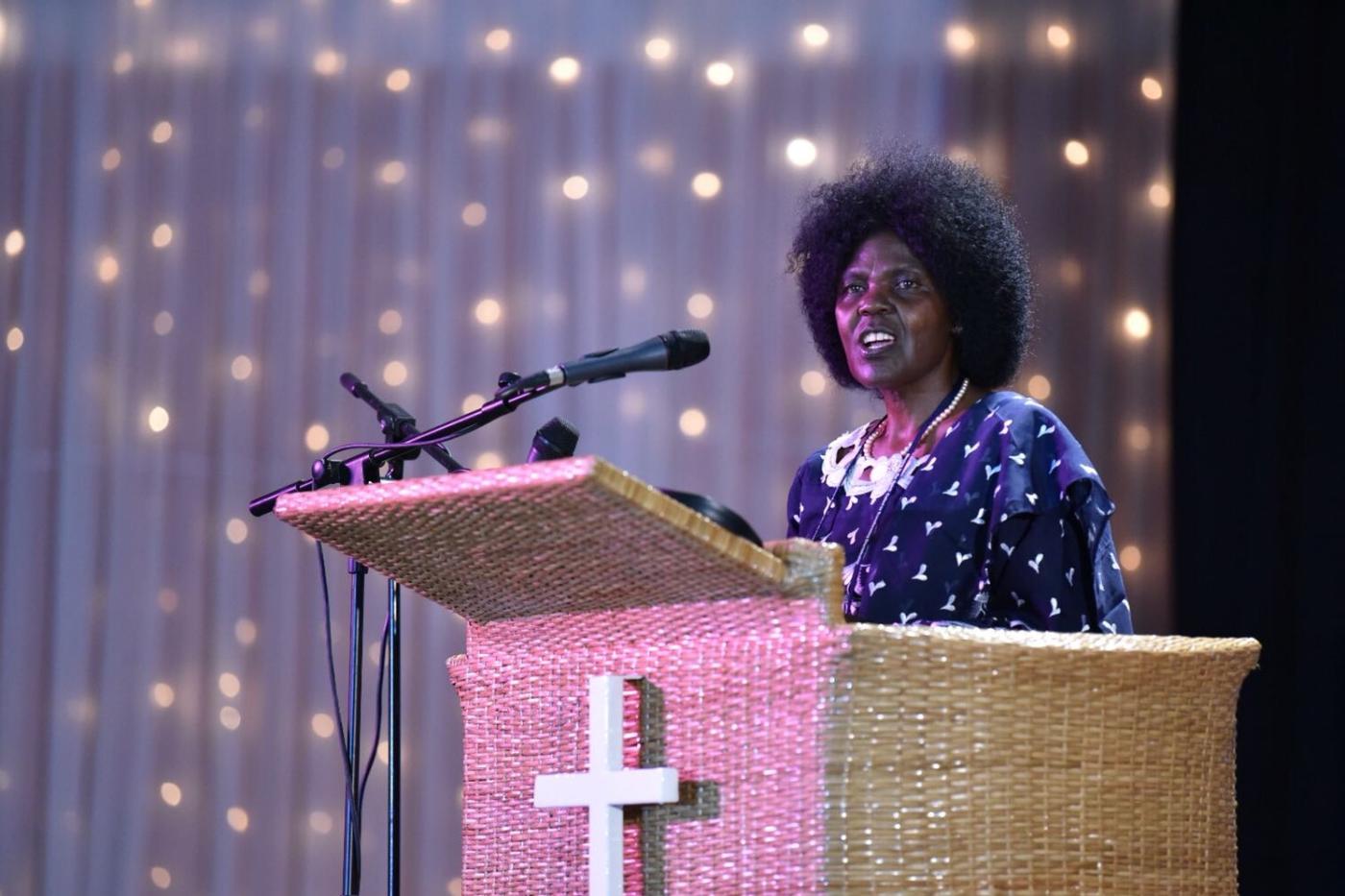 Dr. Agnes Abuom, die erste afrikanische Vorsitzende des Ökumenischen Rates der Kirchen. Foto: Albin Hillert/ÖRK