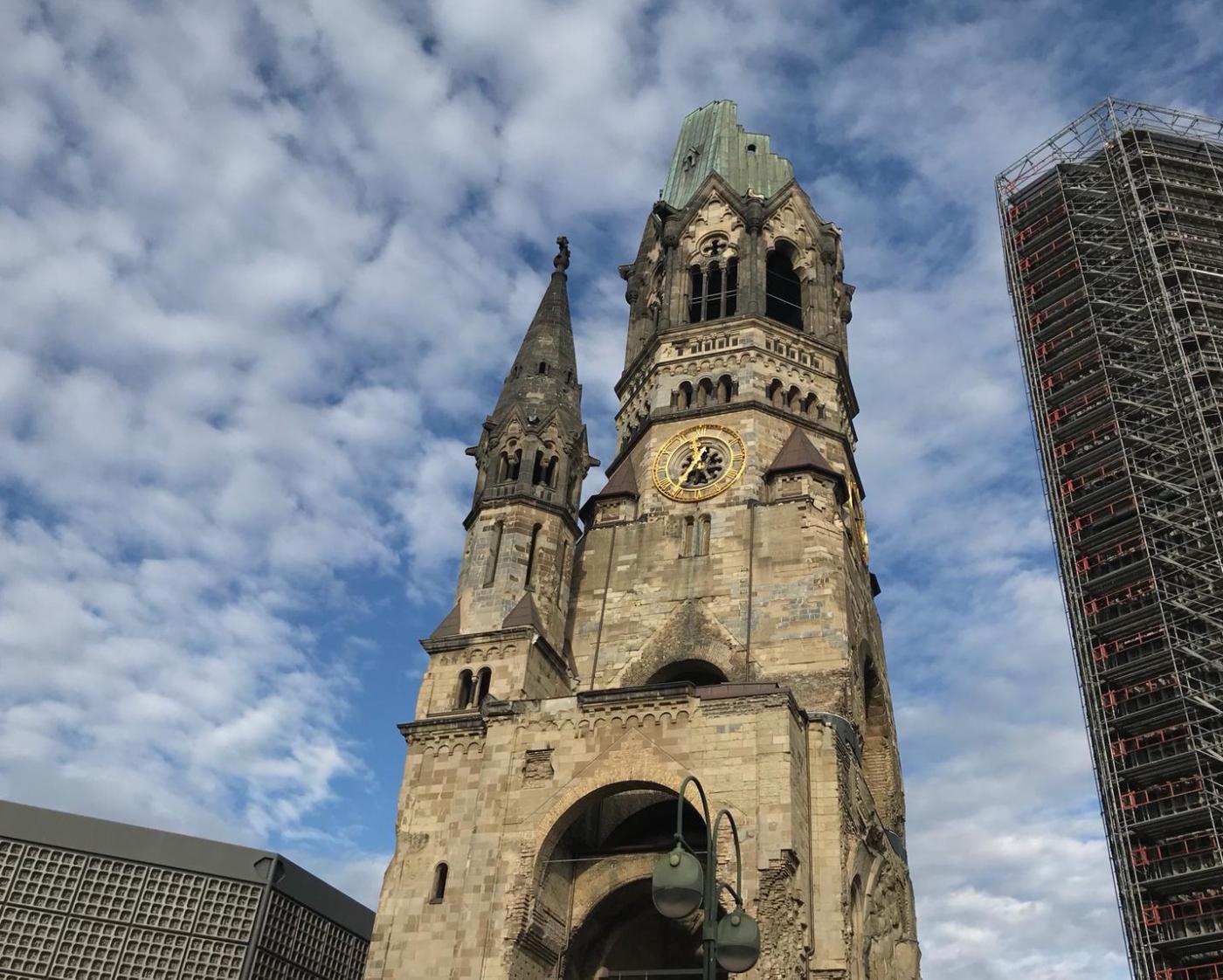 Kaiser Wilhelm Memorial Church in Berlin will ring its bells on Sunday for Remembrance 100. Photo: Ivars Kupcis/WCC