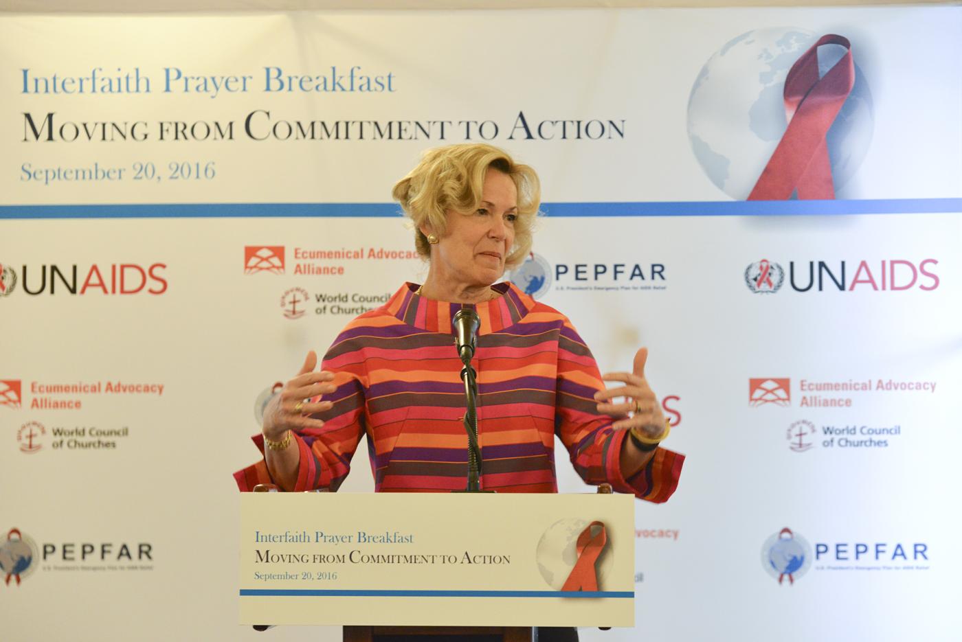 Debora Birx, United States Global AIDS Ambassador. © Freddie Allen/AMG