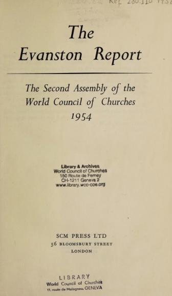 2nd Assembly of the WCC