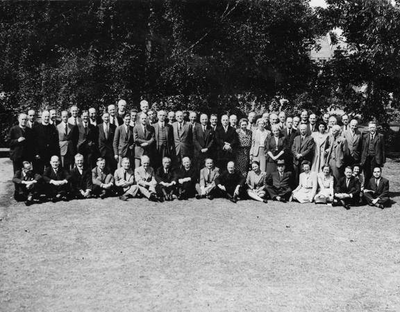 Cambridge, Great Britain, 1946, August, Conference of Church Leaders on International Affairs
