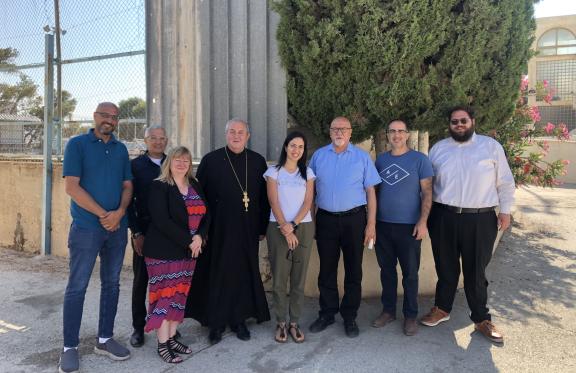 Meeting with Christian organizations in Beit Sahour