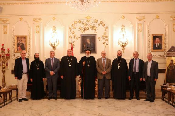 Meeting with Patriarch Mor Ignatius Aphrem II