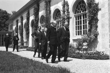 First meeting of the Joint Working Group between the WCC and the Roman Catholic Church at the Ecumenical Institute in Bossey, Switzerland, May 22-24, 1965