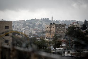 View in the neighbourhood of Sheikh Jarrah in East Jerusalem.