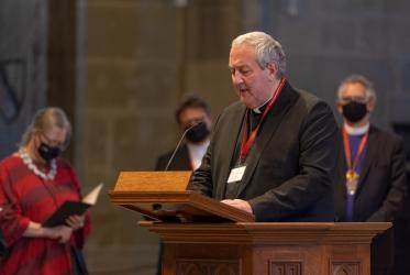 The World Council of Churches acting general secretary Rev. Prof. Dr Ioan Sauca, Cathedral of Berne,13 June