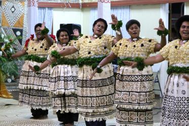 Traditional Fijian ceremony