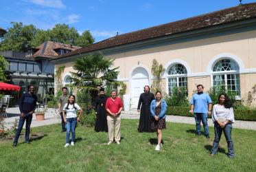 Students from the 2021 Ecumenical Institute of Bossey summer english programme, Photo: Samuel Mungure / WCC