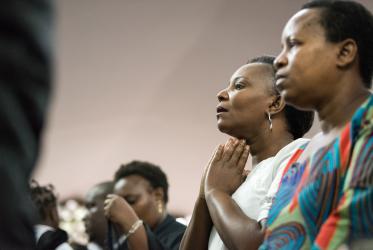Arusha woman praying