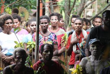 People from Kaliki village in West Papua