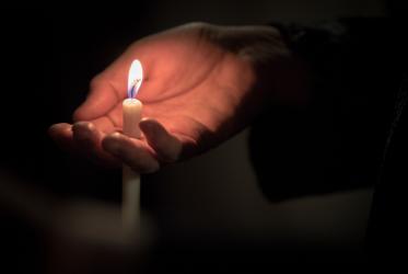 Candle in the hand