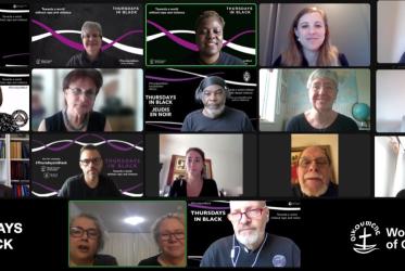 Screenshort of the zoom meeting of the Thursdays in Blanch ambassadors, May 2022