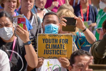 climate march at WCC 11th Assembly