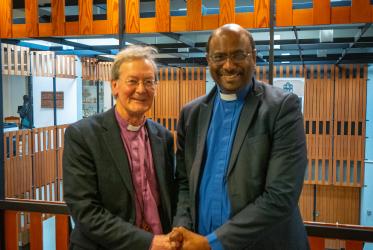 Rt Rev. Dr Alastair Redfern, Retired Bishop of Derby and Chair of The Clewer Initiative, Church of England and Rev. Prof. Dr Jerry Pillay, WCC General Secretary