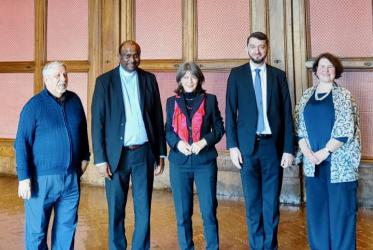 On 22 March, the WCC delegation visited the Centro Pro Unione
