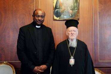 WCC general secretary visits Ecumenical Patriarchate