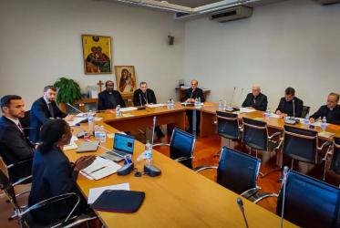 WCC and DPCU leadership meeting in rome