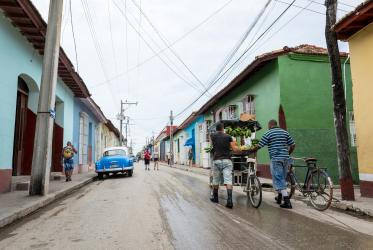25 September 2015, Trinidad, Cuba: Glimpse of everyday life in Trinidad, Cuba.