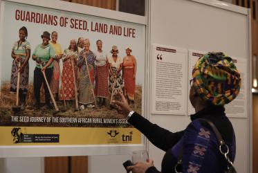 On October 24th, the World Council of Churches (WCC) held an exhibition titled "Guardians of Land, Life, Seeds, and Love."