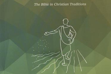 Green book cover with line image of the sower and the title of the book "Your Word Is Truth"