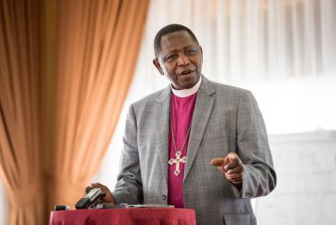 The Most Rev. Stanley Ntagali, Archbishop of the Church of Uganda. © Albin Hillert/WCC
