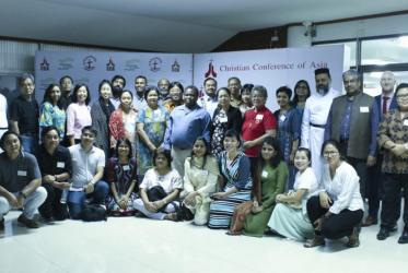 Participants of the Asia Regional Consultation at the CCA Headquarters in Chiang Mai, Thailand. Photo: CCA