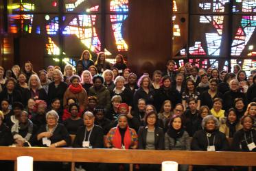 During CSW61, Ecumenical Women gathered at the Tillman Chapel, in New York. ©Marcelo Schneider/WCC 