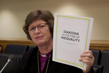 Bishop Ingeborg Midttømme. Photo: Marcelo Schneider/WCC