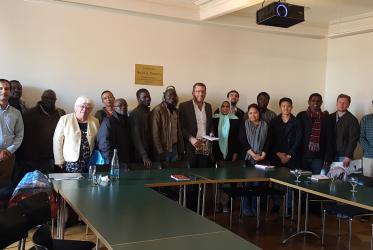 URD students and professors with Bossey students and WCC staff.