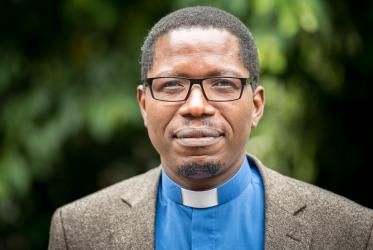 Le secrétaire général du Conseil des Églises du Zimbabwe, le pasteur Kenneth Mtata. Photo: © Albin Hillert/COE